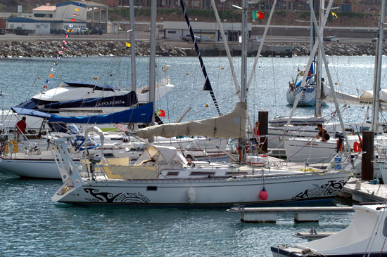 Amuitz au port de Porto Santo.