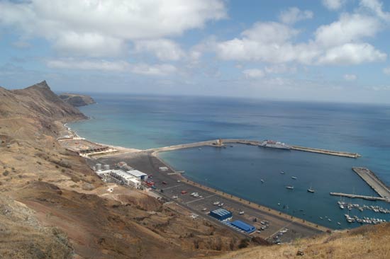 Port de Porto Santo.