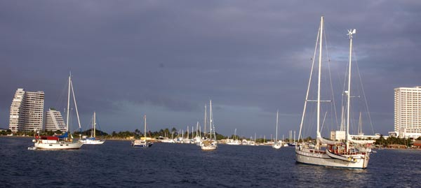 Vénézuéla, mouillage Porlamar île Margarita.