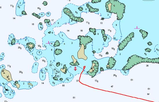 Carte san blas banedup Cayo limon