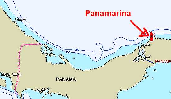 Carte Panamarina.