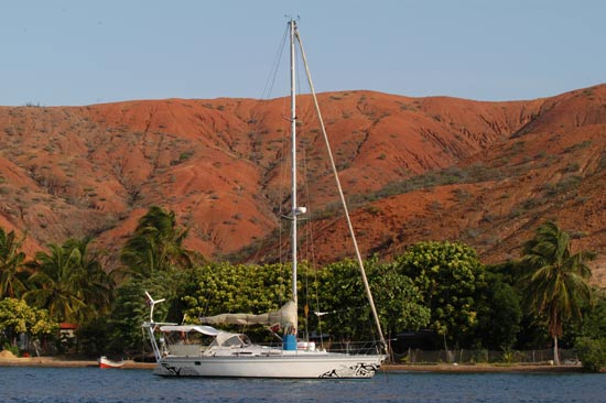 Amuitz mouillé à Laguna Chica golfe de Cariaco.