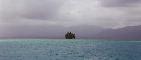 Green island (isla verde) san blas