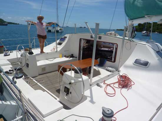 fabrication bimini rigide.