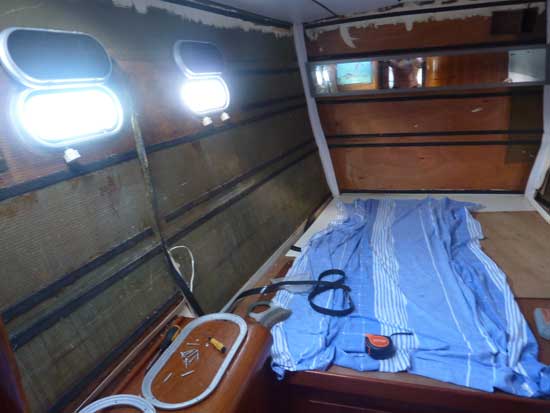 Refit cabine Lagoon 47.